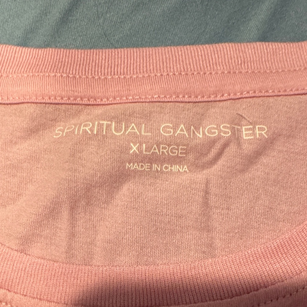 Spiritual Gangster Blush Tee